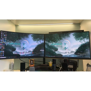 Support de moniteur empilable réglable à double écran Support ABS pour le bureau, la maison, les affaires et les jeux-en stock - Product Image 4