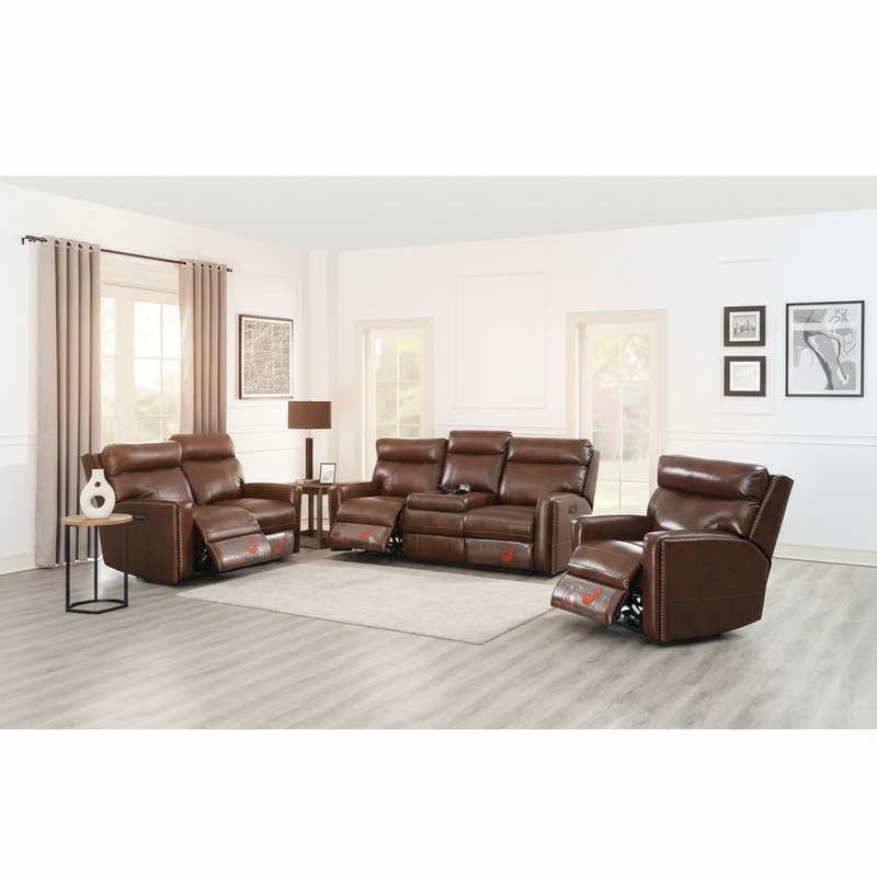 Modern Electric Recliner Function Sofa Set