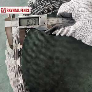 Alambre de púas para maquinilla de afeitar de concertina de alta seguridad galvanizada, 60/30 - Product Image 3