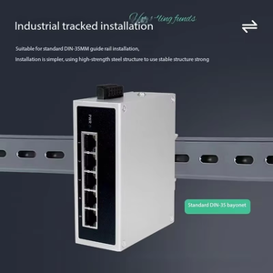 Bền 5-Port công nghiệp Ethernet 1000Gbps chuyển đổi SNMP Chức năng Mạng Thiết bị chuyển mạch cho các ứng dụng công nghiệp Din Rail kho - Product Image 4