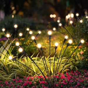 Outdoor Waterproof LED Firefly Garden Lights Graduation Valentine's Day Christmas Themes-<b>Battery</b> <b>Operated</b> Eco-friendly - Product Image 1