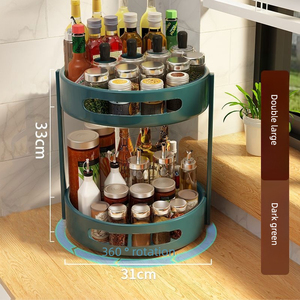 Çok fonksiyonlu mutfak dönen raf tezgah özel baharat saklama kutusu - Product Image 3