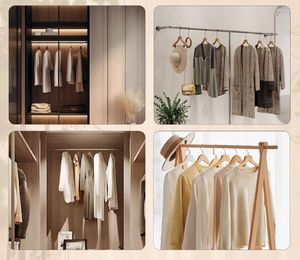 Percha de madera de lujo personalizada al por mayor Vintage diseño de lujo tienda de ropa hogar <span class=keywords><strong>Compra</strong></span> <span class=keywords><strong>a</strong></span> granel preferido - Product Image 6