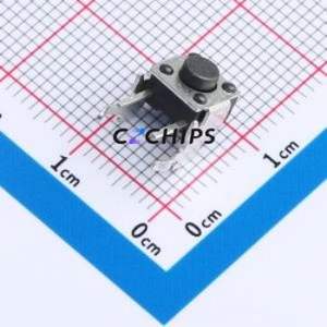 TC-1102HJ-B-C Tactile Switch Switch ( Operating Force: 1.6N )( Switch Length: 6mm )( Switch Width: 6mm )( Switch Height: 5mm ) - Product Image 1