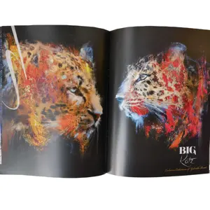 Economical good quality custom CMYK printing product catalogue A4 A5 A6 4c+4c CMYK Pantone Glossy Art Paper