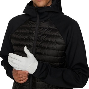 Veste bomber à capuche chaude d'hiver de haute qualité, design personnalisé en gros, mode masculine, col montant, réversible devant - Product Image 4