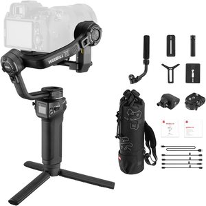 Estabilizador de cardán de mano de <span class=keywords><strong>3</strong></span> ejes <span class=keywords><strong>ZHIYUN</strong></span> <span class=keywords><strong>WEEBILL</strong></span> 3S <span class=keywords><strong>Combo</strong></span> para cámaras DSLR Canon, Nikon y Sony - Product Image 2