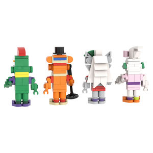 MOC1654 <span class=keywords><strong>FNAF</strong></span> Five Nights at Freddy's, Set de Construcción de Bloques de Monstruos Divertidos, Set de Juego, Figura de Acción, Modelo de Juguete - Product Image 5