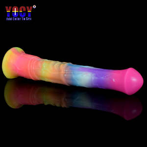 YOCY-212 AW13 جديد وصول مضيئة لينة المطاط الجنس لعب واقعية الحصان ضخمة الكبار قضبان اصطناعية - Product Image 2