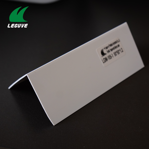 PVC Profile Factory Heavy Duty Custom Size L Shape Acid-Resistant Water-Resistant Eco-Friendly Plastic <strong>Corner</strong> Guards for - Product Image 4