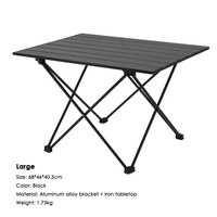 Table de camping portable en plein air Table pliante enroulable Table de camping pliable de jardin en plein air durable