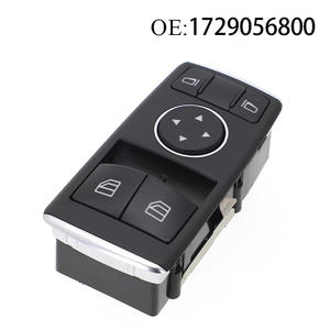 Interrupteur principal en plastique 1729056800 pour lève-vitre électrique Mercedes-Benz Classe C bas de gamme, état neuf - Product Image 2