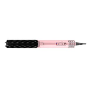 Electric Hair Brush Ceramic Barrel Adjustable Heat Settings For Straightening And Curling - Product Image 3