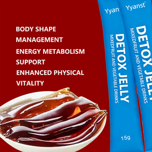 Gelée naturelle sans sucre à base de fruits et légumes, marque privée, pour la gestion de la silhouette, la perte de poids et la détoxification, échantillon gratuit - Product Image 4