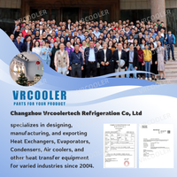 Système de réfrigération à vitesse variable DC 12V/24V/48V, unité de compresseur à économie d'énergie, micro-refrigerateur pour chaîne du froid mobile et transport