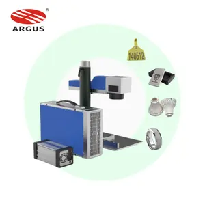 ARGUS 80w mopa color JPT fiber laser marking machine at CN Laser factory