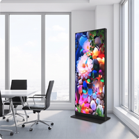 Affichage LED Vislat P2.5 haute résolution pour affiches, promotions, signalisation numérique portable en extérieur, écran pour la publicité vidéo et les événements
