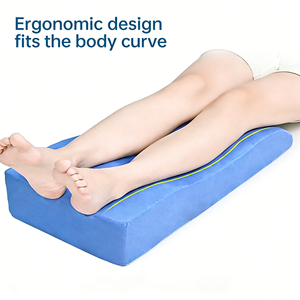 Almohadas OEM para elevación de piernas para después de cirugías, lesiones, descanso, almohada de cuña para hinchazón, circulación, alivio del dolor, soporte para piernas - Product Image 6