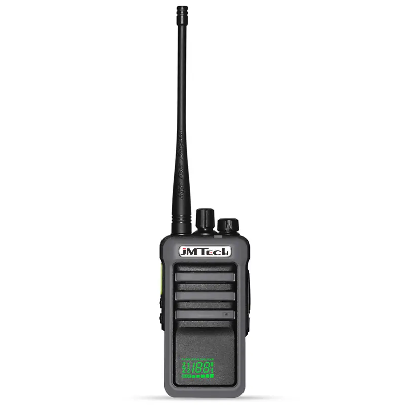 JMTech Radio 5W Komersial Profesional 199 Saluran dengan Tampilan LCD Tersembunyi Walkie Talkie Warna-warni untuk JM-538 Perusahaan Keamanan