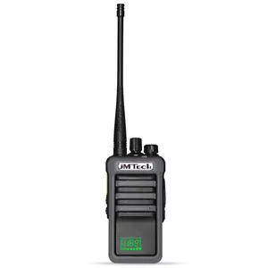 JMTech-walkie-talkie profesional de 5W, 199 canales, con pantalla LCD oculta, colorido, para JM-538 de empresa de seguridad