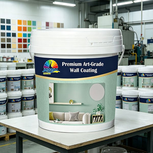 Pintura Acrílica Líquida Impermeable para Interiores, Resistente a los Arañazos, Lavable, para Paredes de Casas, Revestimiento de Pintura para Paredes Interiores, Venta al Por Mayor - Product Image 6