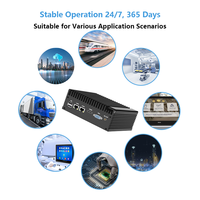 YUHUA Mini PC industriel avec Core I5/i7 double SATA SSD double LAN double COM double affichage Mini ordinateur industriel intégré