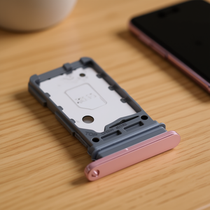 Tiroir pour carte SIM pour Samsung Galaxy S21 G991B Rose - Product Image 3