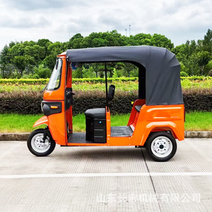 รถสามล้อไฟฟ้า 48V 3 ที่นั่ง แบบมีหลังคา สำหรับขนส่งผู้โดยสาร - Product Image 1