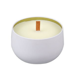 <span class=keywords><strong>Bougie</strong></span> Fabrication Bougies Parfumées Soja Fer Blanc Aromathérapie <span class=keywords><strong>Bougie</strong></span> avec Mèche en Bois - Product Image 4