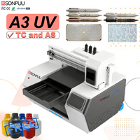 Nueva Impresora de Inyección de Tinta UV Serie A3 Pioneer para Cabezal de Impresión, Compatible con Múltiples Idiomas, Impresora de Tarjetas, Materiales Flexibles para Huevos, Ethernet