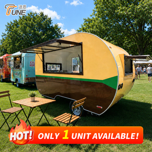 Meilleure promotion : Chariot de vente alimentaire mobile en stock, camion de restauration rapide, remorque à donuts, <span class=keywords><strong>prix</strong></span> réduit, expédition depuis la Chine - Product Image 1