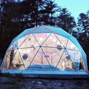 Promotionnel 100% étanche extérieur événement dôme maison 6m 7m Glamping dôme tente Igloo tente <span class=keywords><strong>Camping</strong></span> avec prix d'usine - Product Image 1