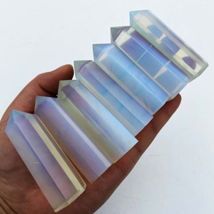 Torre Opalite Opalite bianca del punto della bacchetta di alta qualità all'ingrosso per la decorazione curativa - Product Image 2