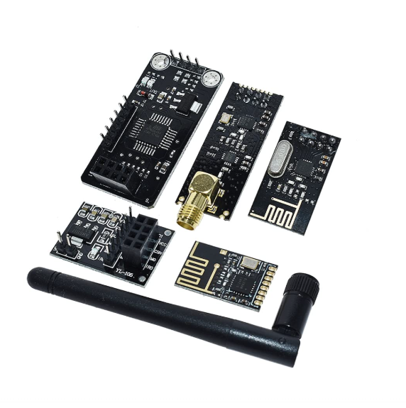 NRF24L01+ 2.4G Wireless Data Transmission Module 2.4GHz NRF24L01 Upgrade Version NRF24L01+PA+LNA 1000 Meters for Arduino