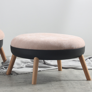 Nordic Furniture Modern Round Seat Soft Comfortable Wabi-sabi Japandi Nordic Leisure <strong>Occasional</strong> Living Room Bedroom <strong>Chair</strong> - Product Image 5