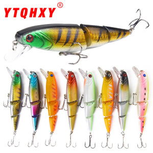 Leurre Minnow XY-51 11,5 cm 15 g, multicolore, leurre dur pour la pêche au bar, appâts pour eaux moyennes, utilisation en extérieur - Product Image 5