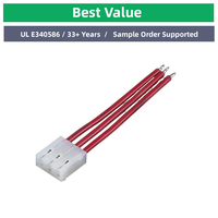 Cable de Alimentación de 3 Pines para Panel Solar, Computadora, Motocicleta, Automóvil, Grado IATF16949, 18AWG, Multiconductor, Puro