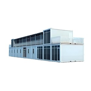 บ้านคอนเทนเนอร์สำเร็จรูปโครงสร้างเหล็กหลังคาแผงแซนวิช - Product Image 4