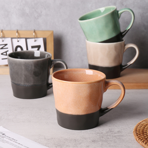 Venta caliente de la fábrica de Hualian, taza de café de estilo nórdico Mambo de menta, diseño Simple, OEM y ODM, Color popular para uso en la oficina o el hogar - Product Image 2