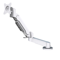 Support d'écran industriel Meisonic T9-GA01-Z noir pour salle de contrôle, 32 pouces, nouveau support d'ordinateur en alliage d'aluminium, capacité de charge de 20 kg