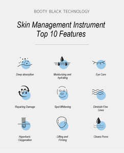 เครื่องดูแลผิวหน้า 10 in 1 Small Bubble Skin Management Machine สำหรับทำความสะอาดผิวอย่างล้ำลึก ยกกระชับผิว เติมความชุ่มชื้น ต่อต้านริ้วรอย - Product Image 6