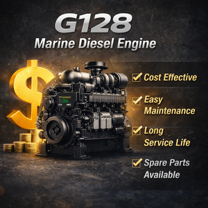 <span class=keywords><strong>Pompe</strong></span> <span class=keywords><strong>à</strong></span> injection mécanique en ligne SDEC 162 kW 1500 tr/min, moteur diesel 4 temps 6 cylindres G128 pour bateau de pêche - Product Image 2
