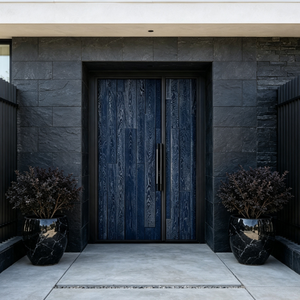 Porte de sécurité en acier laminé à froid Qifan – Porte d'entrée moderne anti-effraction avec surface finie pour les maisons et les entreprises - Product Image 5