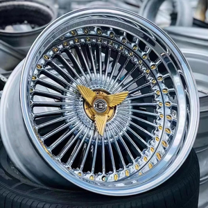 ล้อแม็กซ์ T6061 ฟอร์จ 2 ชิ้น ลายตาข่าย ขนาด 18 19 20 21 22 23 24 นิ้ว 5X112 5X108 5X114.3 5X120 สำหรับ Lexus - Product Image 1