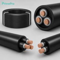 Cable de Alimentación de Cobre Ignífugo PrimePro ZR-YJV 0.6/1kV, 99.99% de Alta Pureza, Aislamiento XLPE, 3 Núcleos 3*150mm IEC para