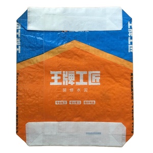 Fabricante reutilizable 20kg 25kg 40kg 50kg vacío PP tejido cemento bolsa mortero seco yeso <span class=keywords><strong>saco</strong></span> azulejo adhesivo plástico bolsas cuadradas - Product Image 2