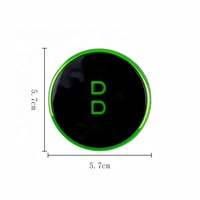 Badges circulaires personnalisés de haute qualité de 57 mm avec logo, style B, adaptés aux autocollants de capot moteur W464, W213 et W205