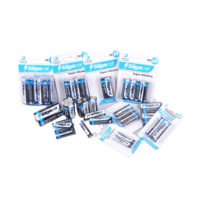 Piles super alcalines 6LR61, source d'alimentation portable, pile 9V pour alarme/télécommande, jouet