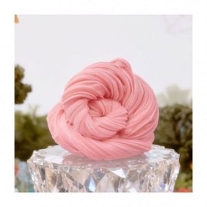 Cotton Charms Glitter Ice Cream DIY Handmade Toy <b>Modeling</b> <b>Kit</b> Mixed Clay Foam Beads Scented Slime Art for Kids - Product Image 2