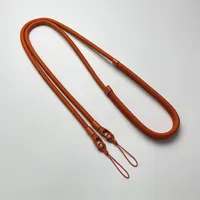 Cordon de téléphone réglable et détachable à porter en bandoulière, avec couleurs et logo personnalisables, ajustement universel, longueur 160 cm, sangle de coque à double trou
